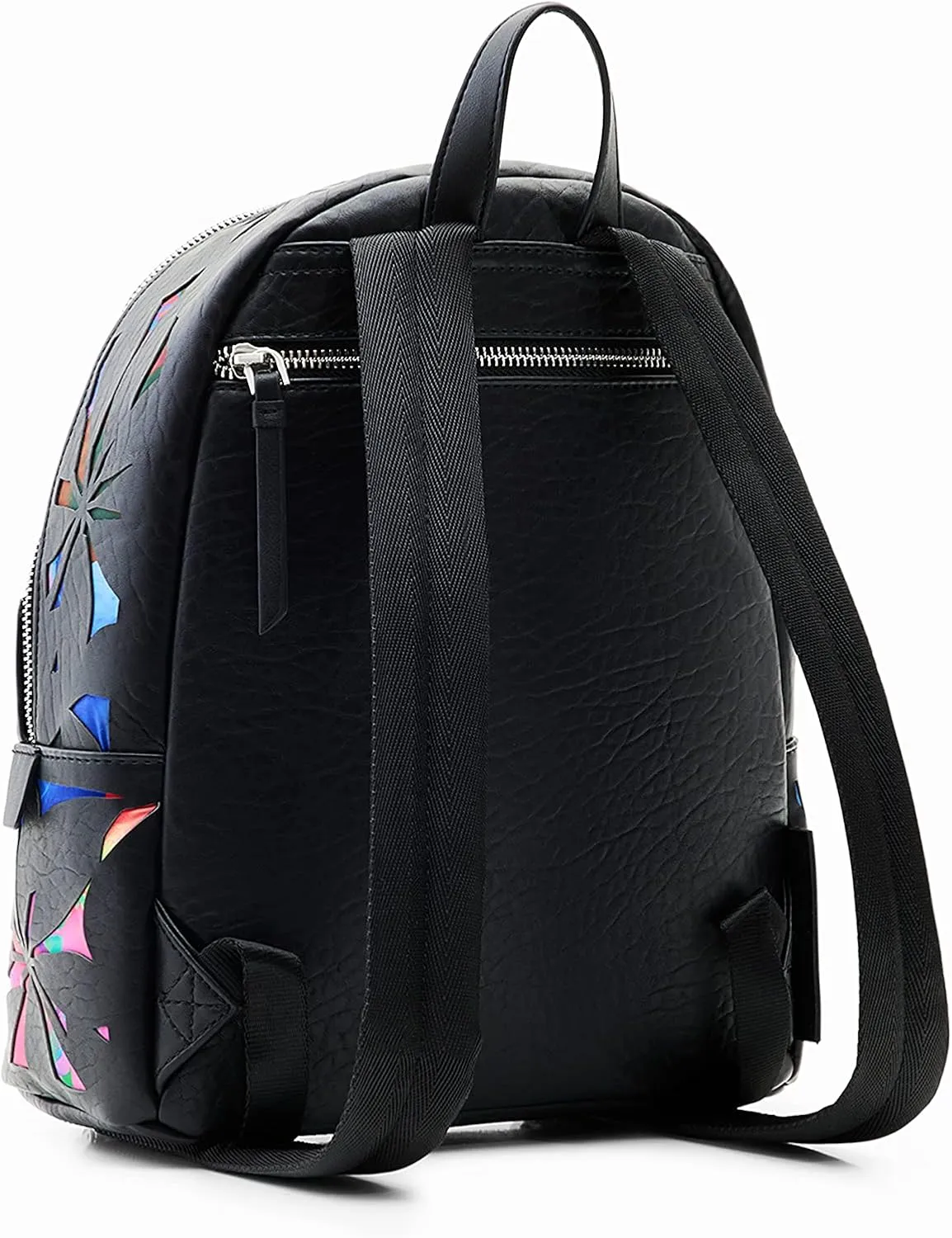 Desigual Women's Accessories PU Backpack Mini, Black, One Size