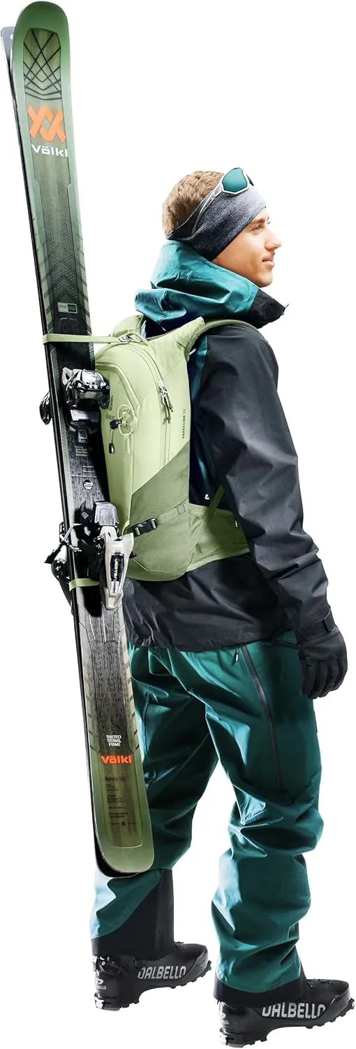 deuter Freecline 15 Ski Backpack, mineral-grove