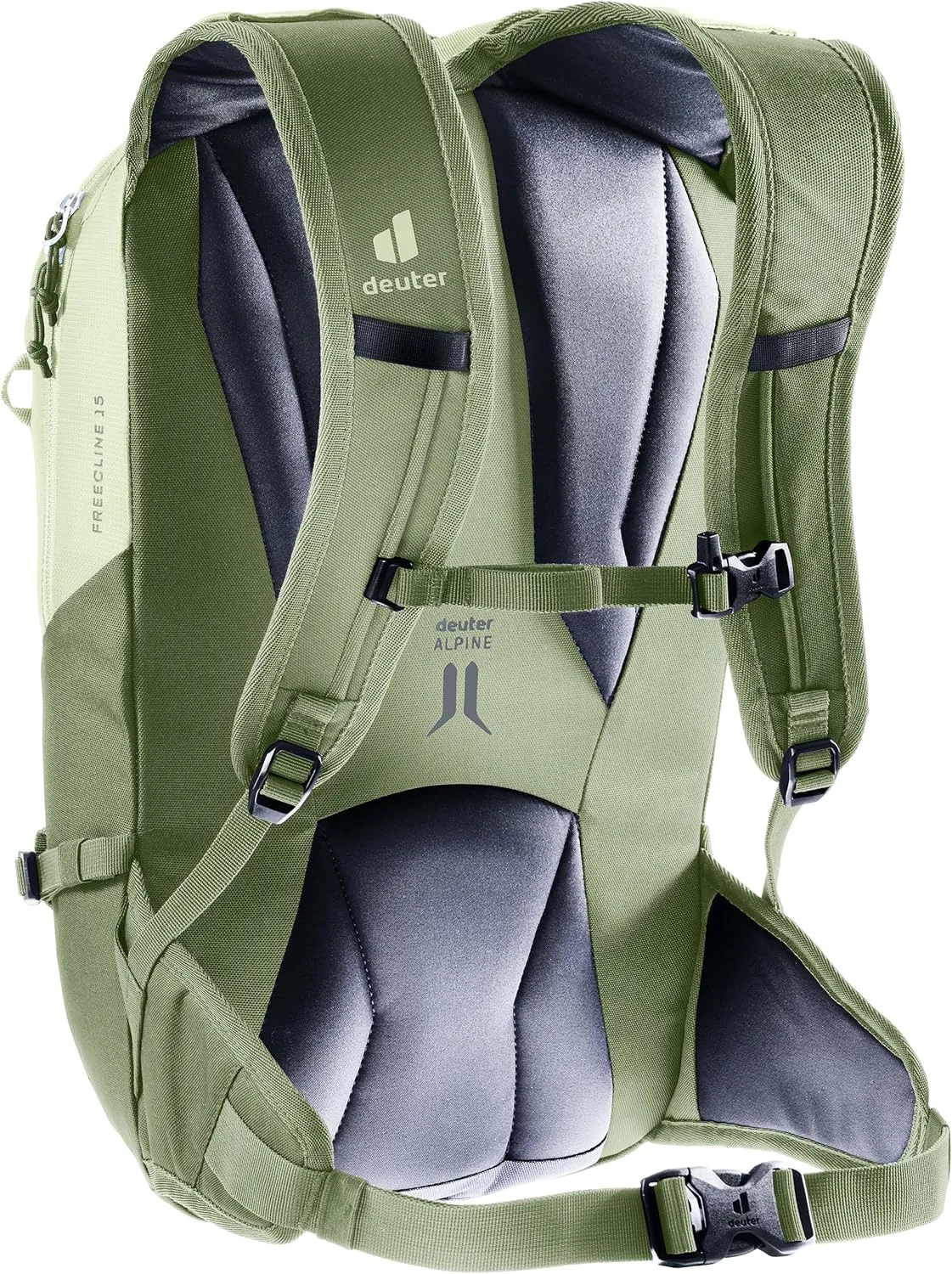 deuter Freecline 15 Ski Backpack, mineral-grove