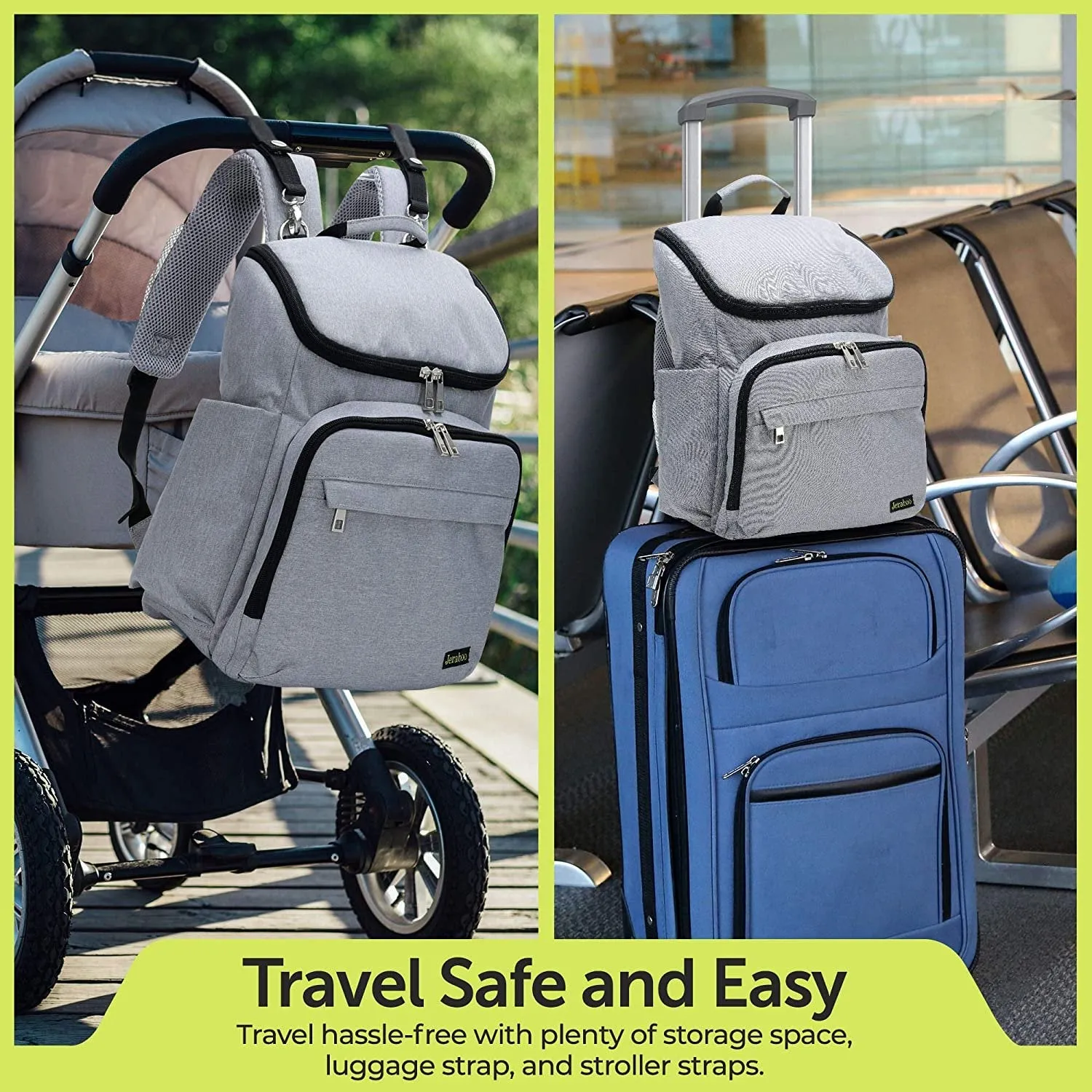 Diaper Backpack for Mom and Dad