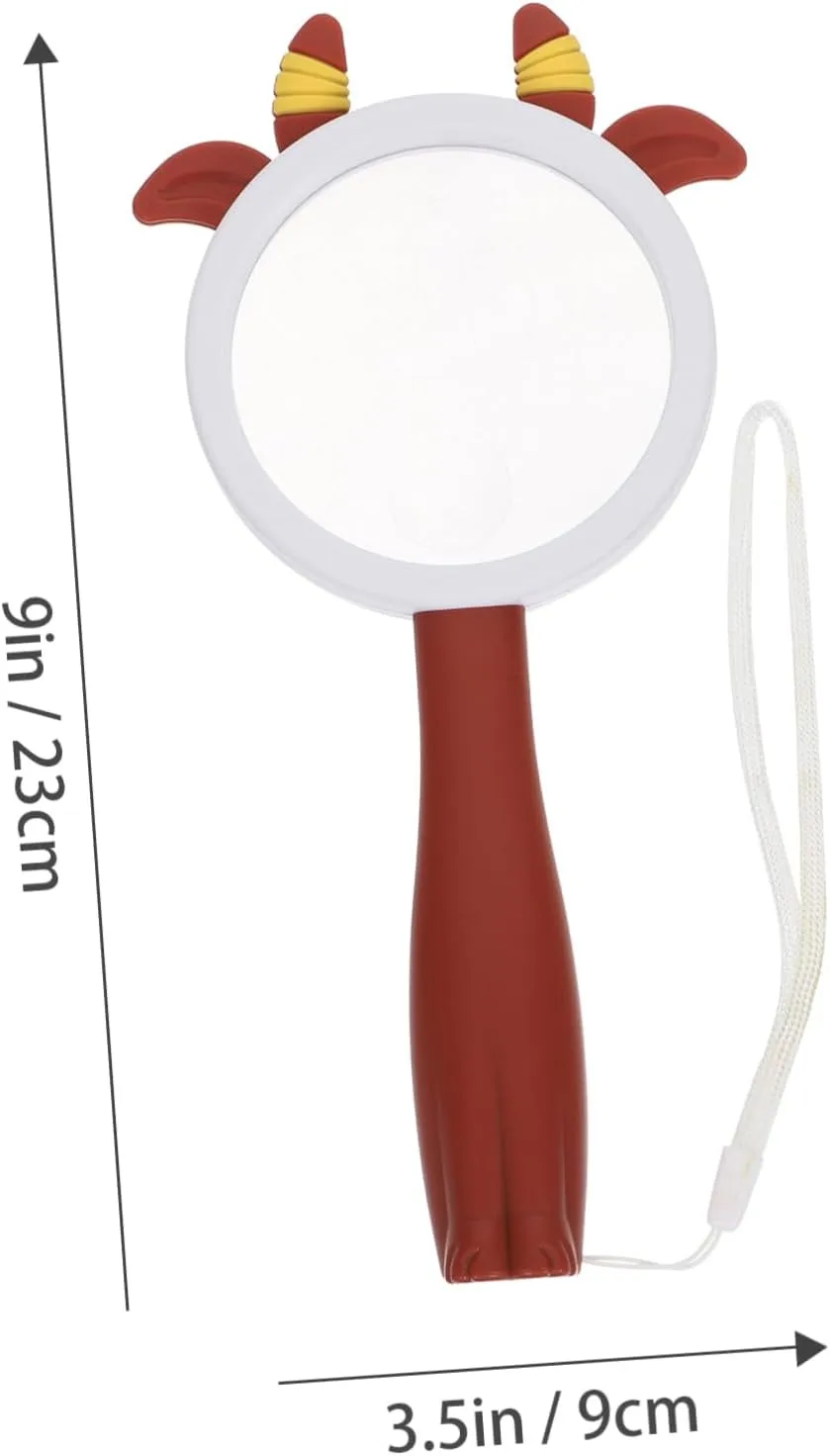 Didiseaon Portable Magnifying Glass for Durable Lens and Handle Outdoor Observation Tool for Science Experiments and Nature Exploration Present for Young Adventurers