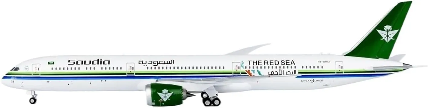 Diecast Plane Model 1:400 for B787-10 HZ-AR33 Alloy Diecast Aircraft Model Multi-Functional Decorations