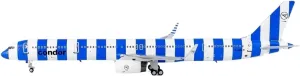 Diecast Plane Model 1:400 Scale for B757-300 D-ABOI Alloy Diecast Aircraft Model Multi-Functional Decoration