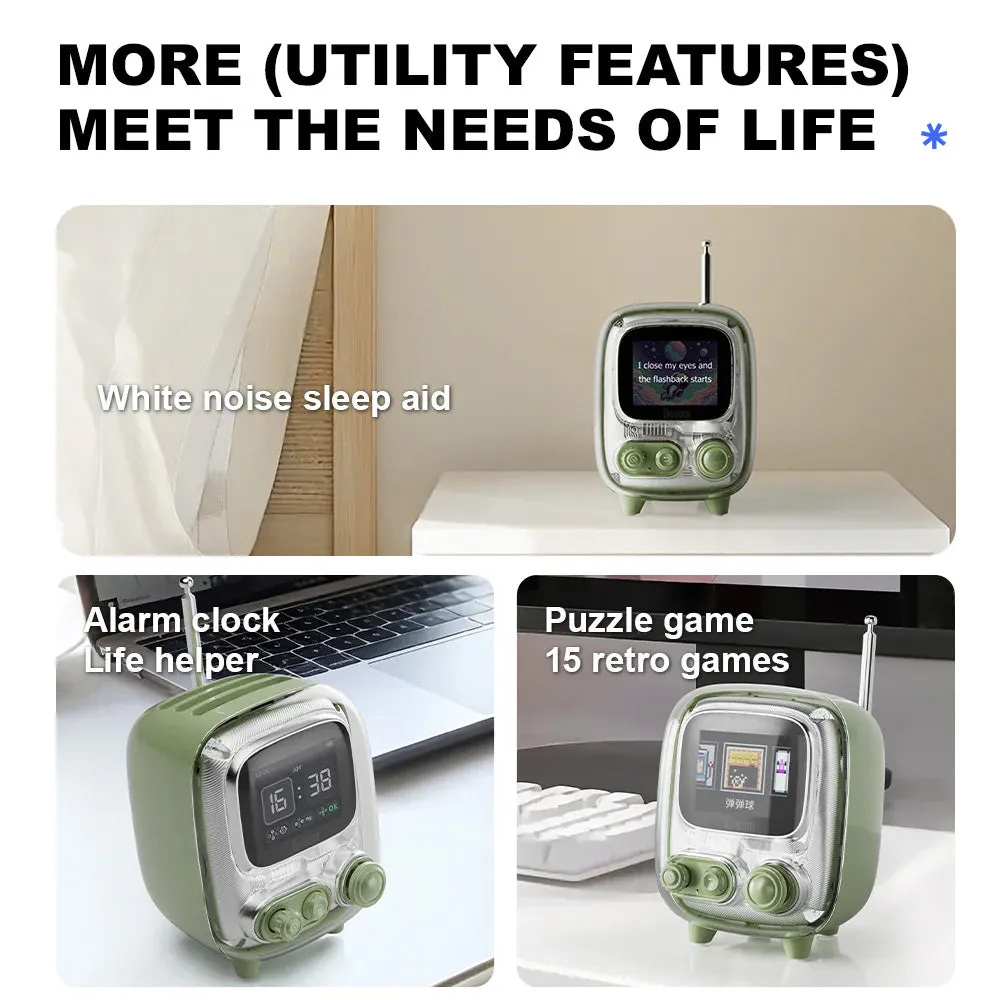 Divoom Pixel Art Speaker - Green