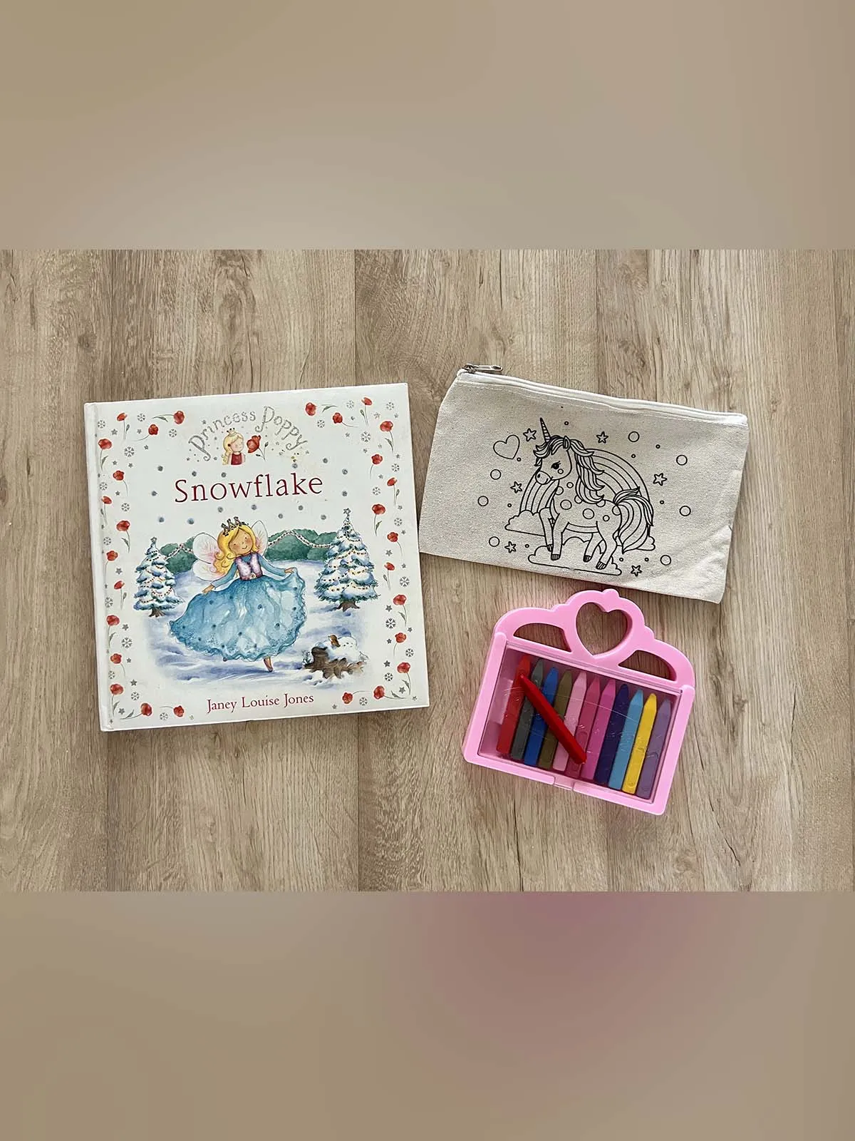 DIY Colouring Little Unicorn Pouch