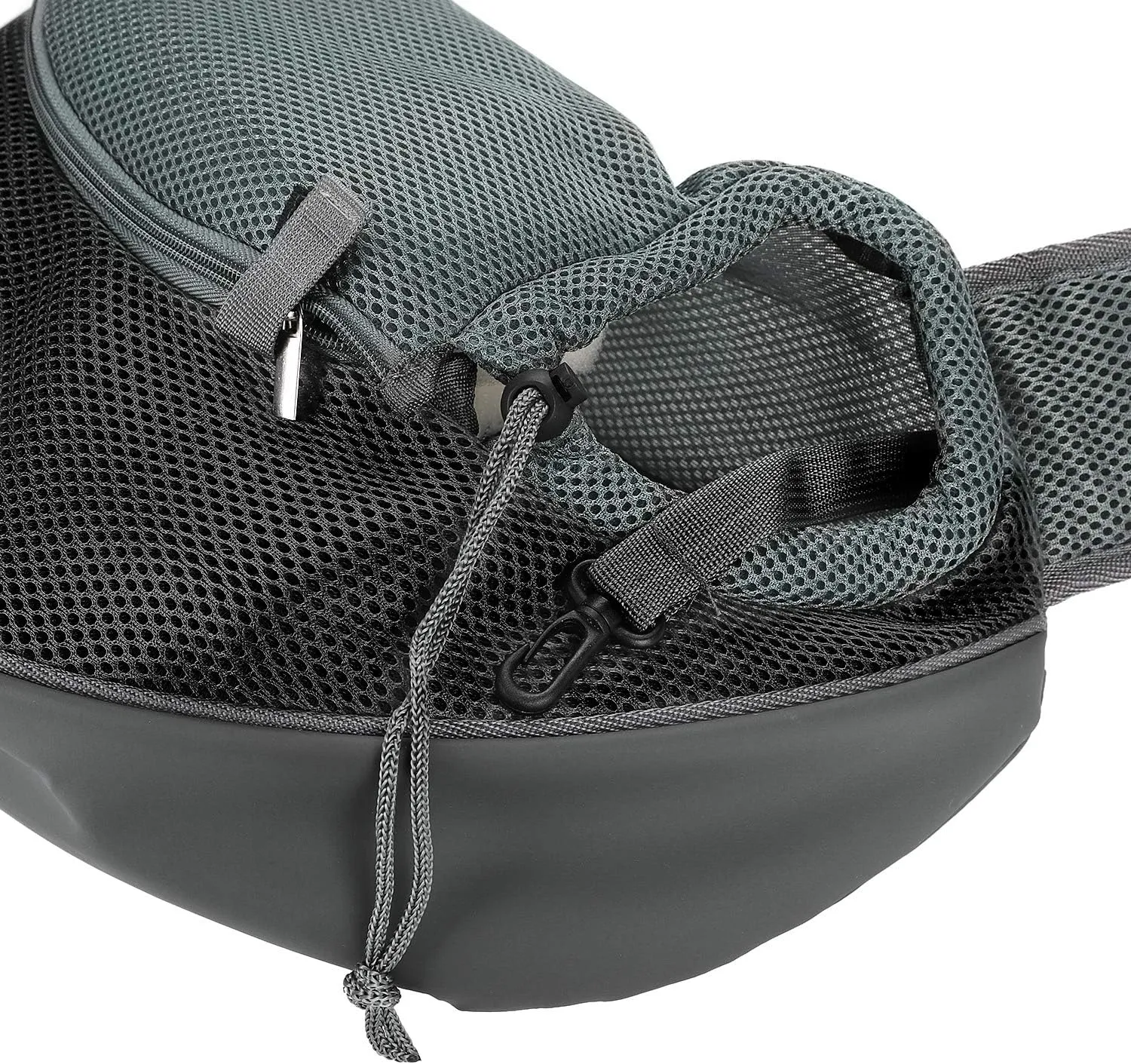 Dog Pet Sling Carrier Puppy Cat Sling Mesh Carrying Bag Adjustable Strap Breathble Small Dog Cat Satchel Carrier Hand Free Safe Front Backpack Soft Foldable Pet Purse Pouch Travel Outdoor