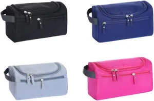DOITOOL Makeup Bag for Travel Hanging Toiletry Organizer Storage Bag Three Generations Storage Box Make up, Blue, medium