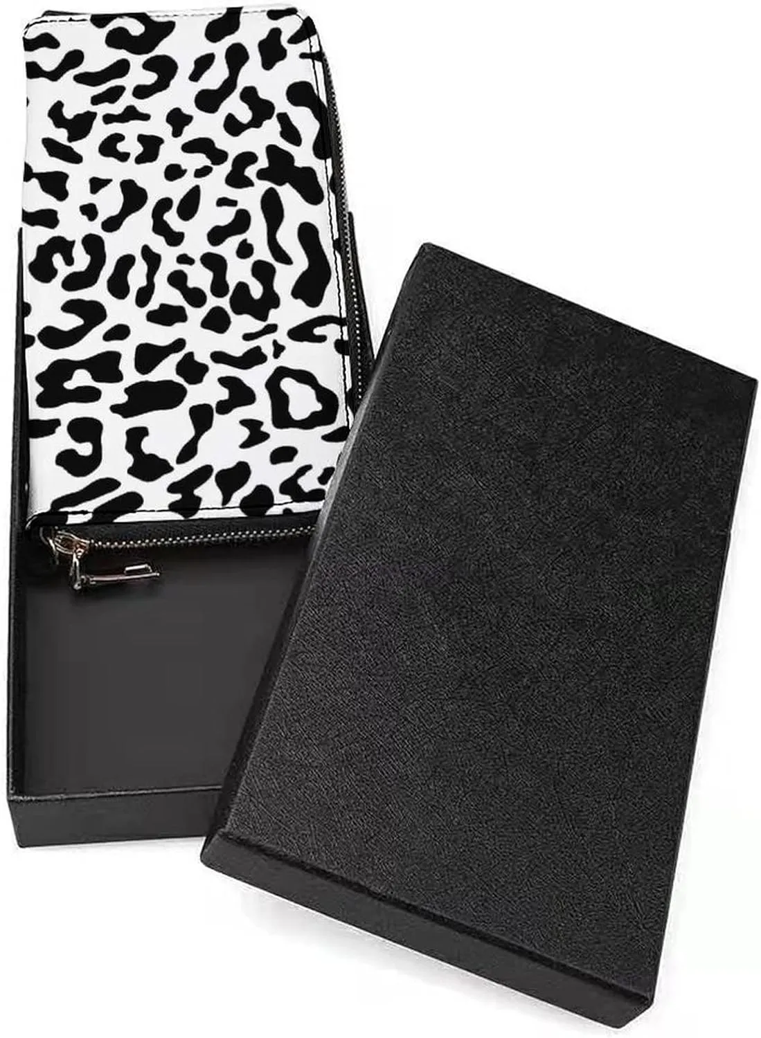 Donnapink Long Clutch Wallet, Long Handbag with Wristlet Strap, PU Leather Zip Purse