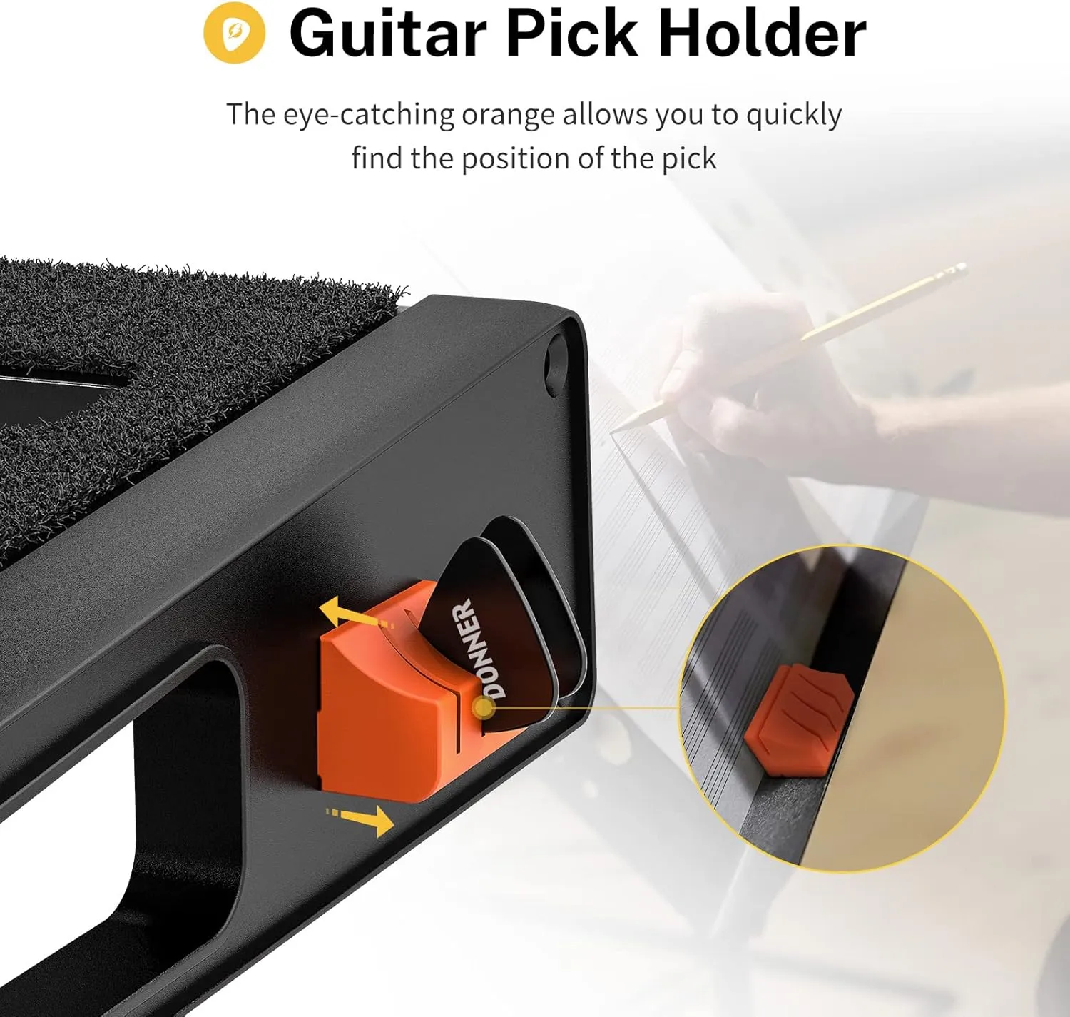 Donner Guitar Effects Pedal Board, DB-S300 Extra Large Power Supply Pedalboard Set with Convertible Bag Backpack, 60" Adhesive Backed Hook-and-Loop and Power Supply Mounting Device,22.04" x 12.76"