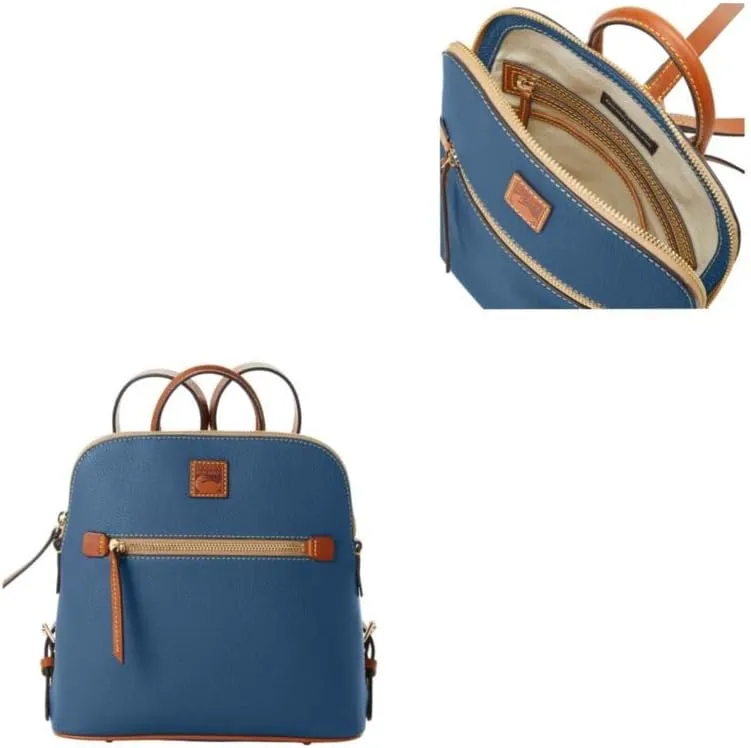 Dooney & Bourke Handbag, Pebble Grain Backpack - Brown