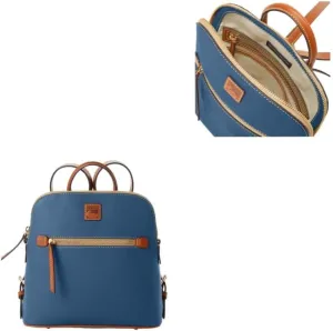 Dooney & Bourke Handbag, Pebble Grain Backpack - Brown