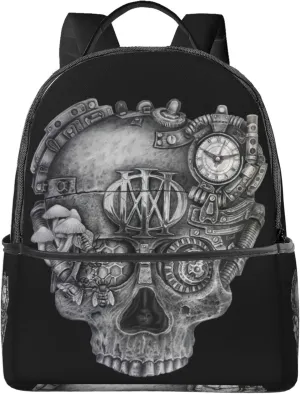 Dream Rock Theater Unisex Casual Backpack Lightweight Travel Bag Classic Laptop Daypack Backpack Men Women
