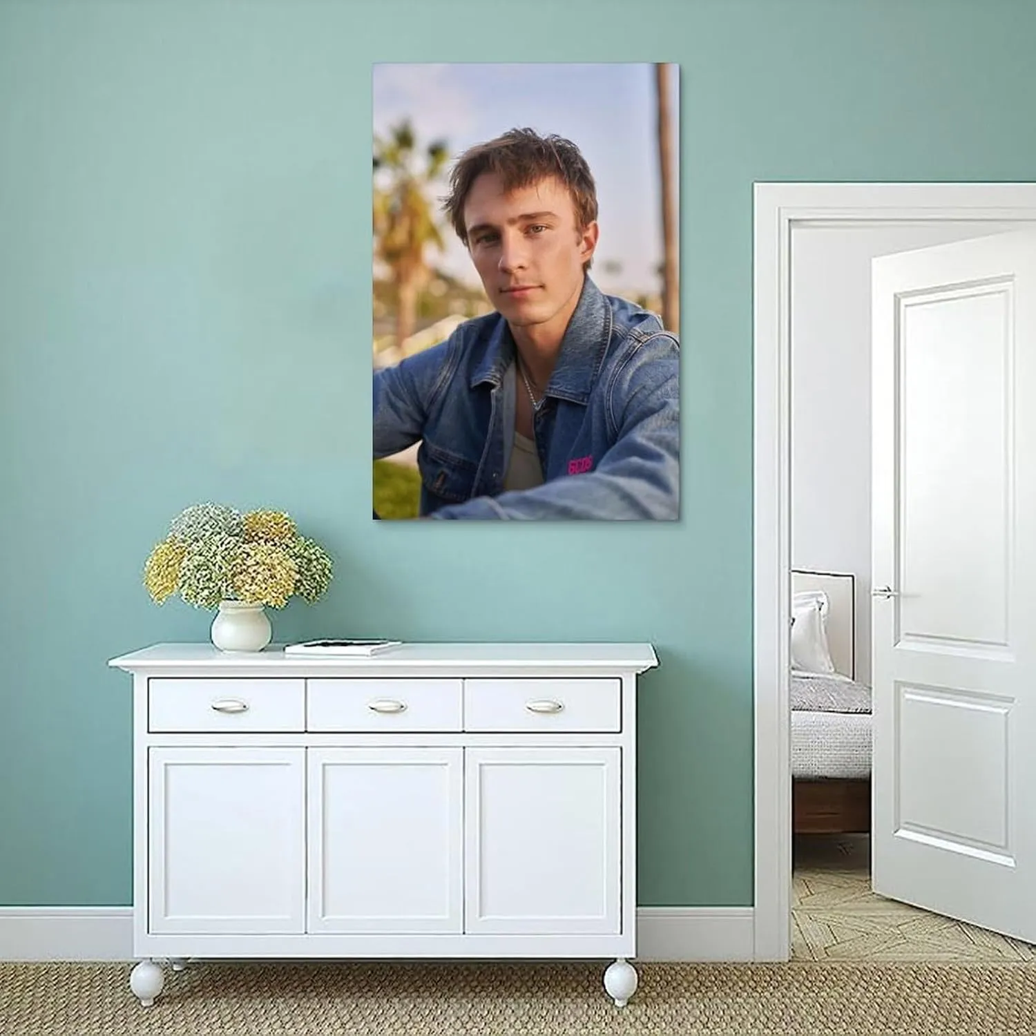 Drew Starkey Poster Art Star Art Canvas Painting Decor Wall Print Photo Gifts Home Modern Decoratives 16x24inch(40x60cm)