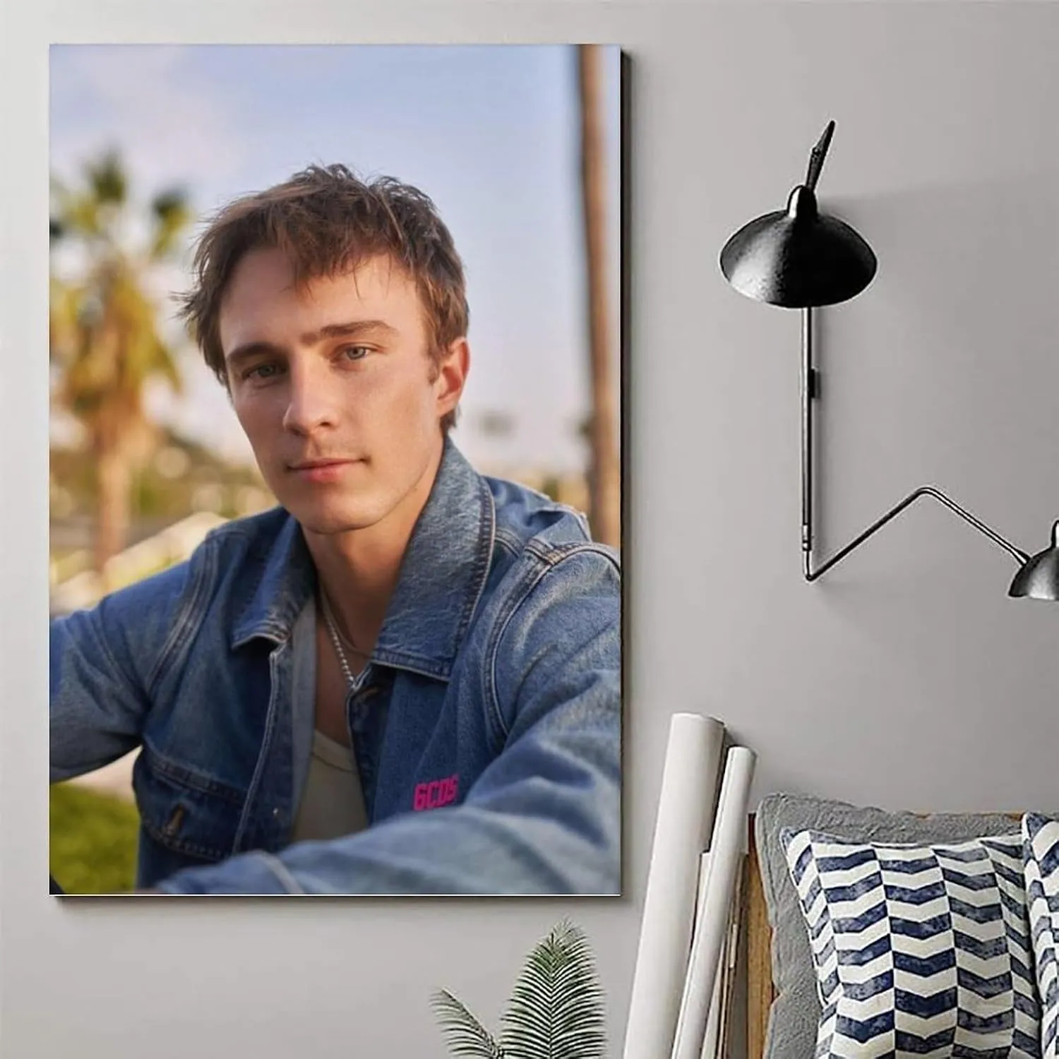 Drew Starkey Poster Art Star Art Canvas Painting Decor Wall Print Photo Gifts Home Modern Decoratives 16x24inch(40x60cm)
