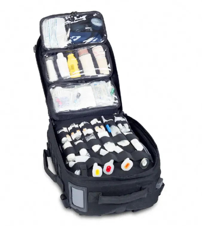 Elite Medic Bag: Paramedic Large Backpack BLACK