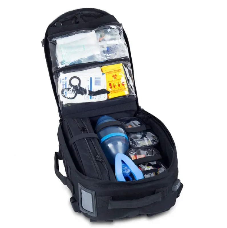 Elite Medic Bag: Paramedic Large Backpack BLACK