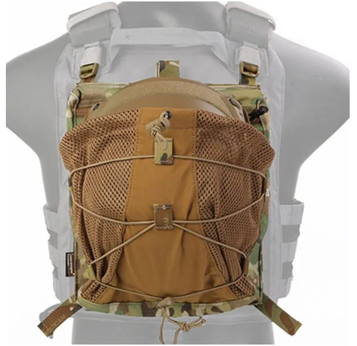 EmersonGear LXB Bungee Helmet Backpack Panel for 420 Vest - Black