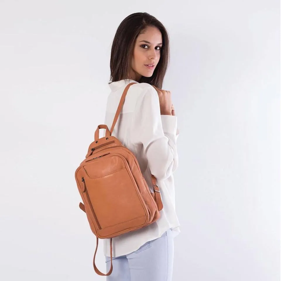 Emma Mini Leather Backpack