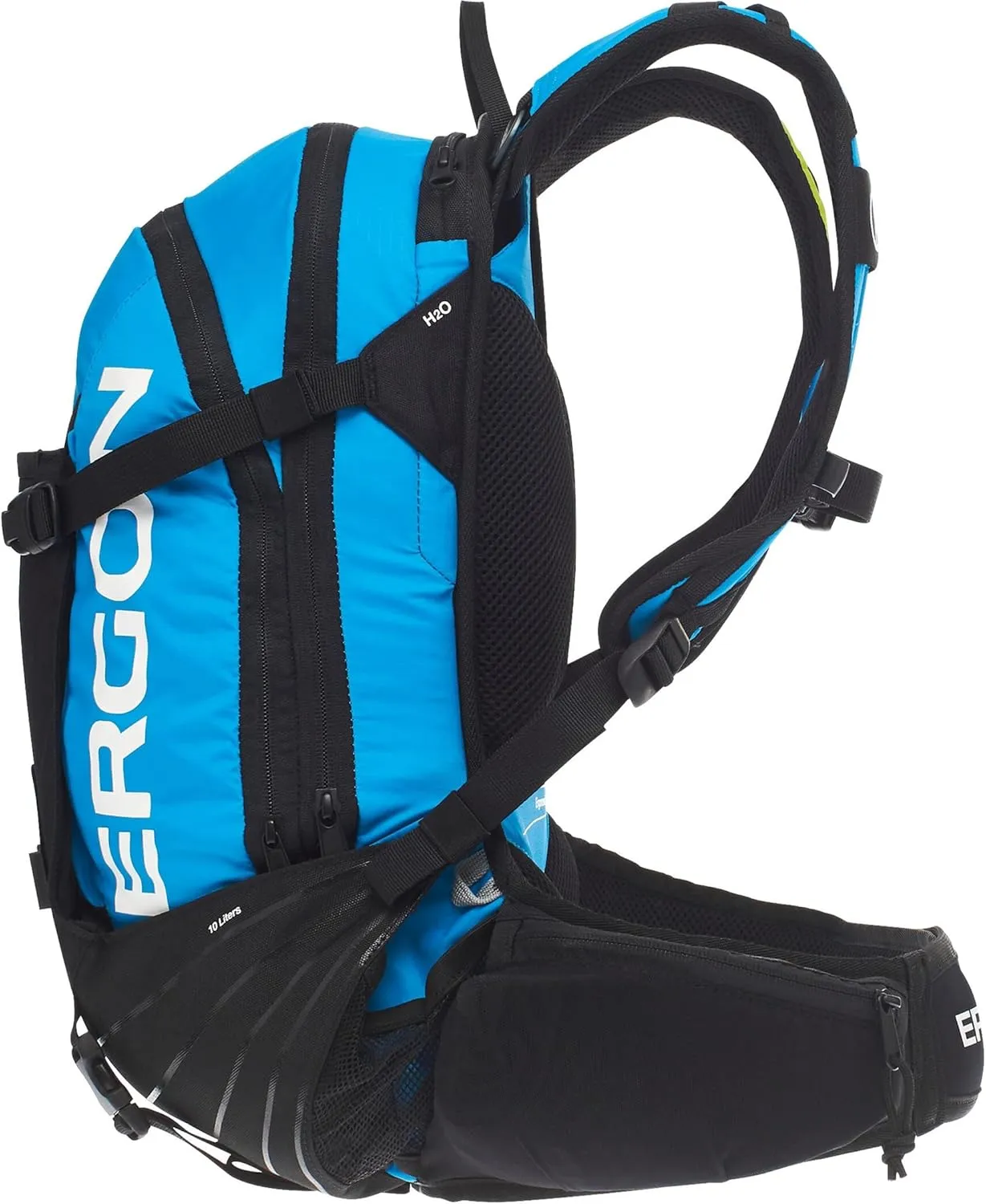 Ergon Unisex_Adult Sac à dos BA2 Daypack, Stealth/bleu, 10l