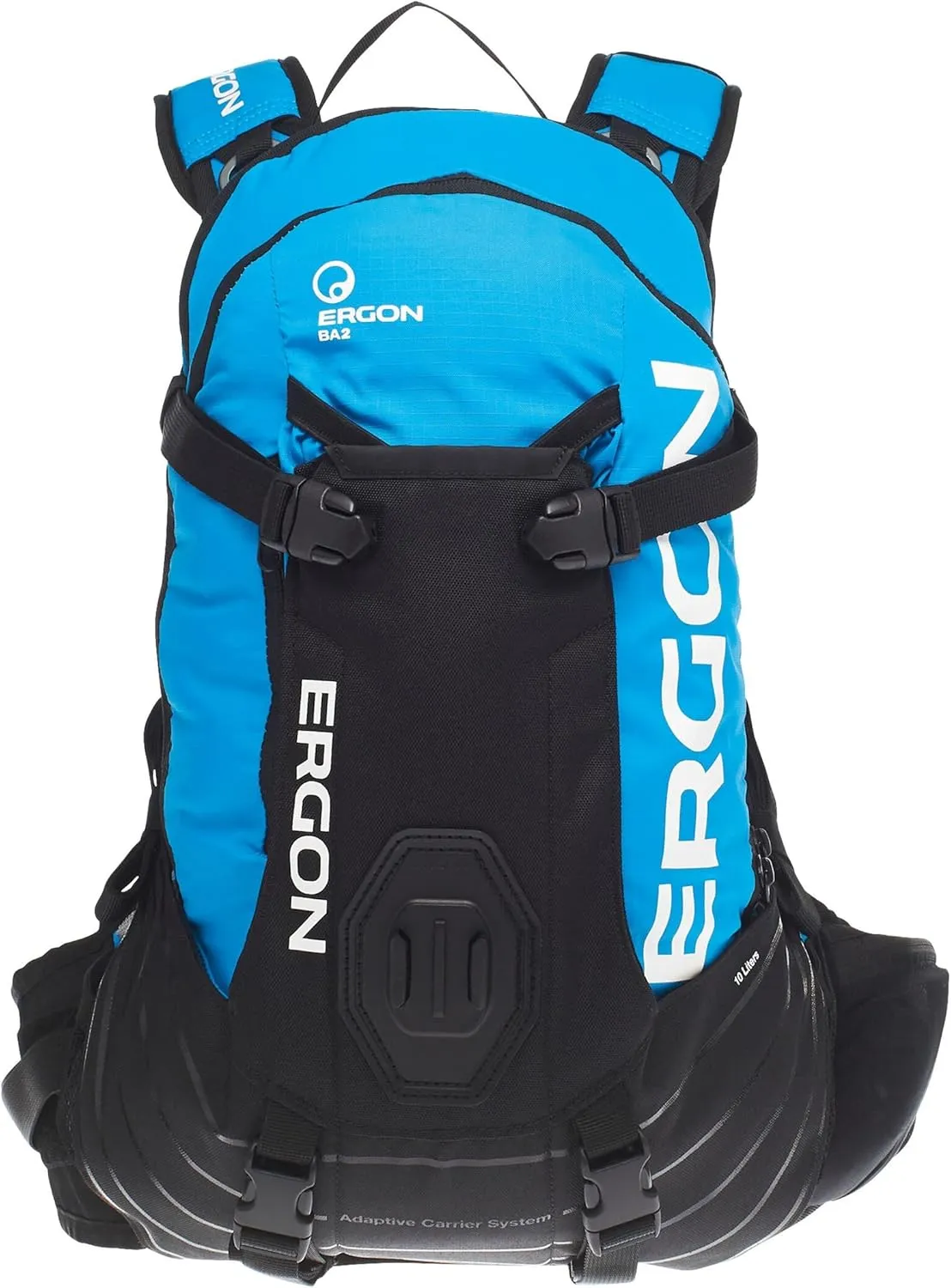 Ergon Unisex_Adult Sac à dos BA2 Daypack, Stealth/bleu, 10l