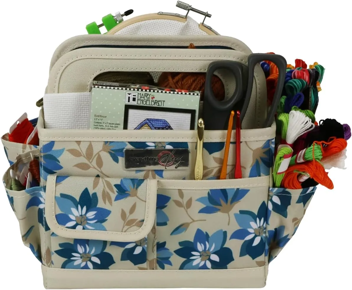 Everything Mary Store and Tote Desktop Caddy - Organizer for Crafts, Art Supplies, Office, School, and Home - Versatile Tote for Supplies and Everyday Storage