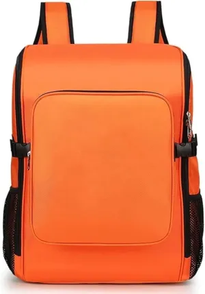 First Aid Kit Bag, Empty Emergency Medical Backpack, Large Capacity First Responder Storage Trauma Backpack for Hiking, Camping, Travel, Survival, Emergency Use (A03, L)