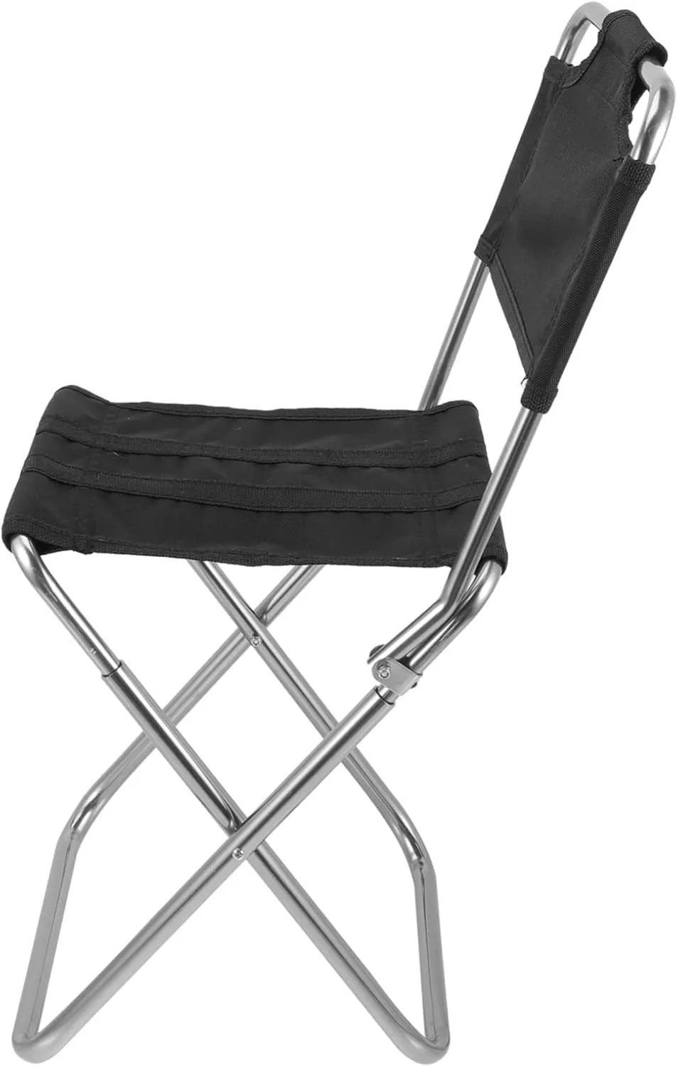 Fishing Chair Cooler Portable Camping Beach Folding Stool Black Outdoor Lounger
