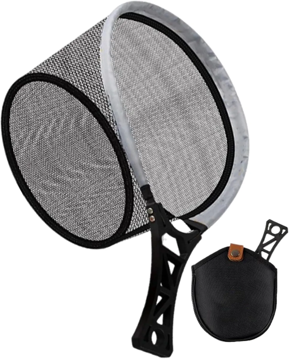 Fishing Net, Foldable Catching Tool, Heavy Duty Retractable Landing Gear, 179g/169g Compact Handle, Ideal for Stream, Mountain Shallows, Riverbeds, Outdoor Angling Adventures