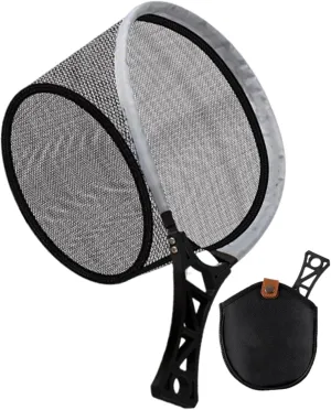 Fishing Net, Foldable Catching Tool, Heavy Duty Retractable Landing Gear, 179g/169g Compact Handle, Ideal for Stream, Mountain Shallows, Riverbeds, Outdoor Angling Adventures