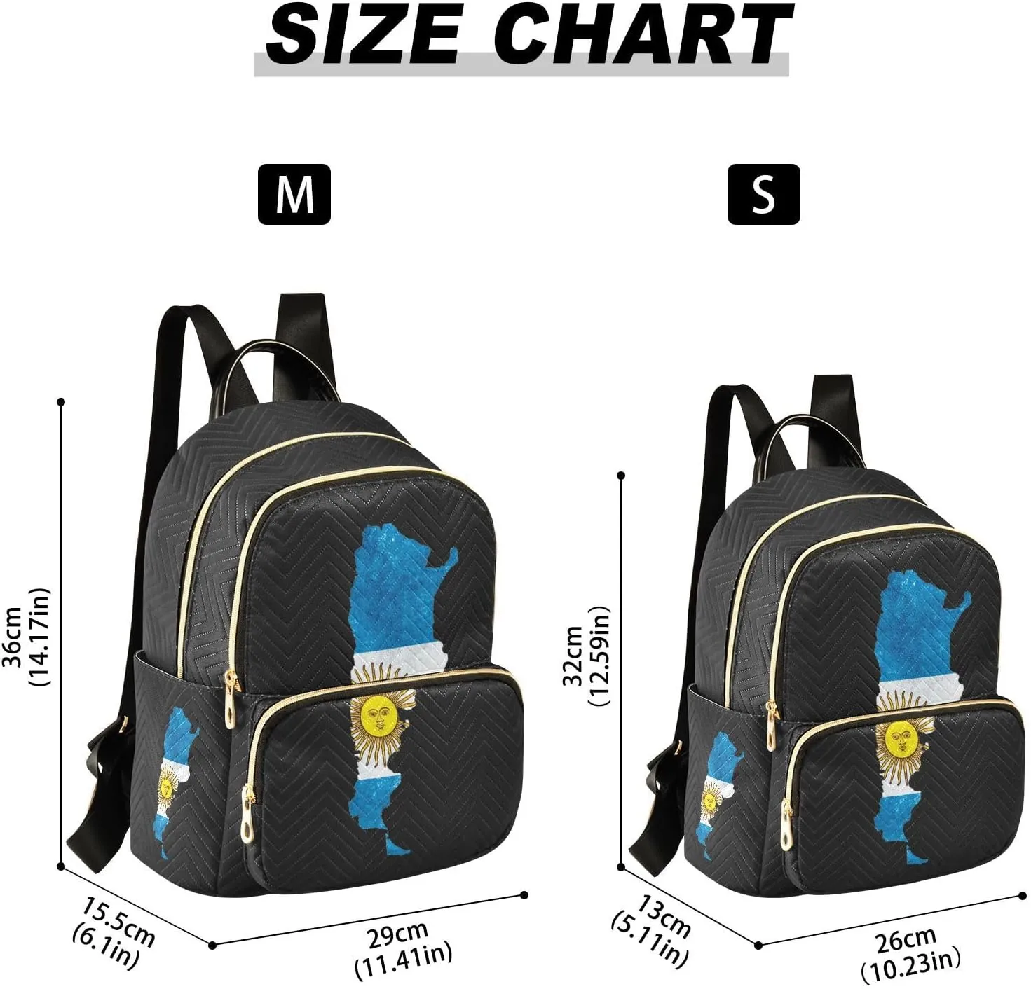 Flag Map Of Argentina Mini Backpack for Women, Travel Backpack Purse Daypack Shoulder Bag for Ladies