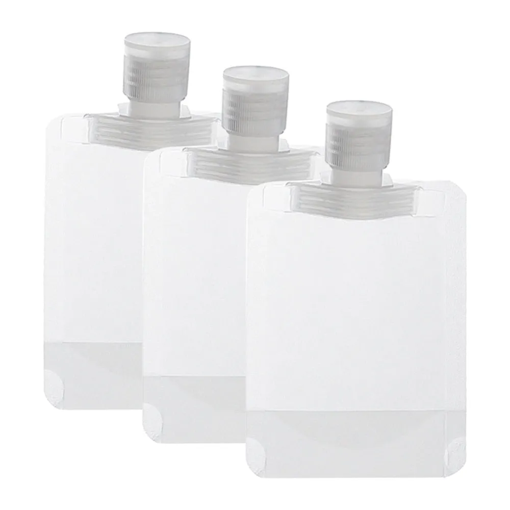 Flat Travel Pouches for Toiletries - 3pcs TSA Approved