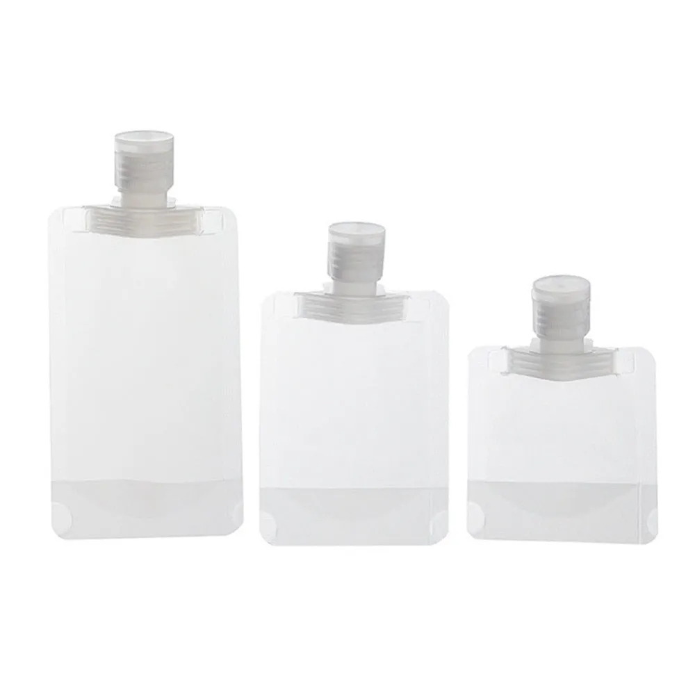 Flat Travel Pouches for Toiletries - 3pcs TSA Approved