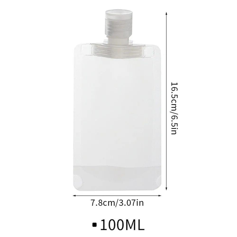 Flat Travel Pouches for Toiletries - 3pcs TSA Approved