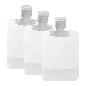 Flat Travel Pouches for Toiletries - 3pcs TSA Approved