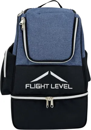 Flight level Disc Golf Backpack with Insulated Cooler | Frisbee Disc Golf Bag | Large Capacity up to 20 Discs