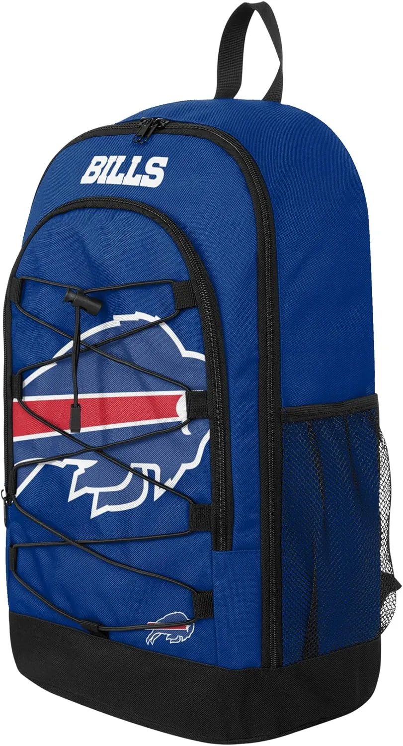 FOCO Buffalo Bills NFL Big Logo Bungee Backpack