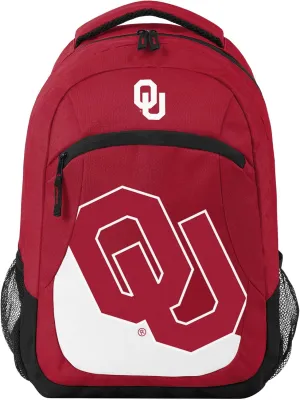 FOCO Oklahoma Sooners NCAA Colorblock Action Backpack