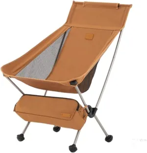 Folding Chairs Ultralight Backpack Camping Chair Travel Hiking Foldable Portable Outdoor Beach Backpack Seat, Breathable Double-Sided Mesh Portable Camping Chair(Color:Orange,Size:44*38*86cm)