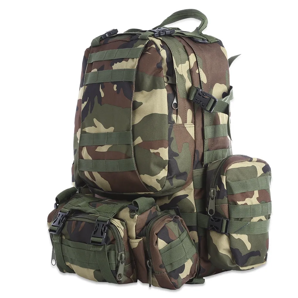 for Backpack Multifunction Climbing Sport Outdoor Artistic flair Endless variety Hiking 50L Outlife Camouflage Camping Molle