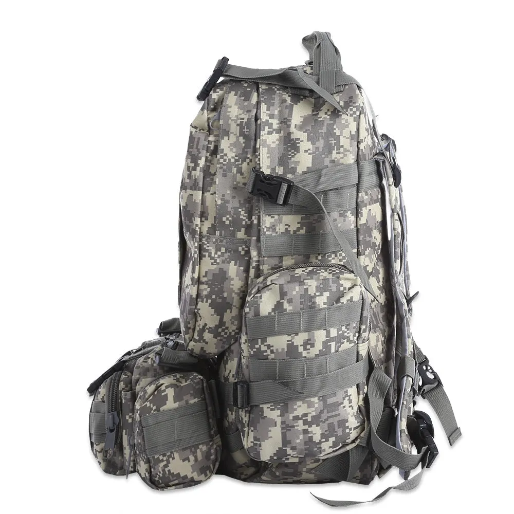 for Backpack Multifunction Climbing Sport Outdoor Artistic flair Endless variety Hiking 50L Outlife Camouflage Camping Molle
