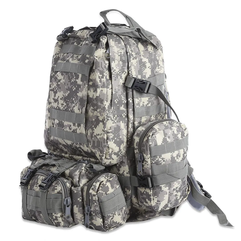 for Backpack Multifunction Climbing Sport Outdoor Artistic flair Endless variety Hiking 50L Outlife Camouflage Camping Molle