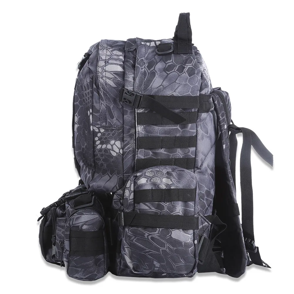 for Backpack Multifunction Climbing Sport Outdoor Artistic flair Endless variety Hiking 50L Outlife Camouflage Camping Molle