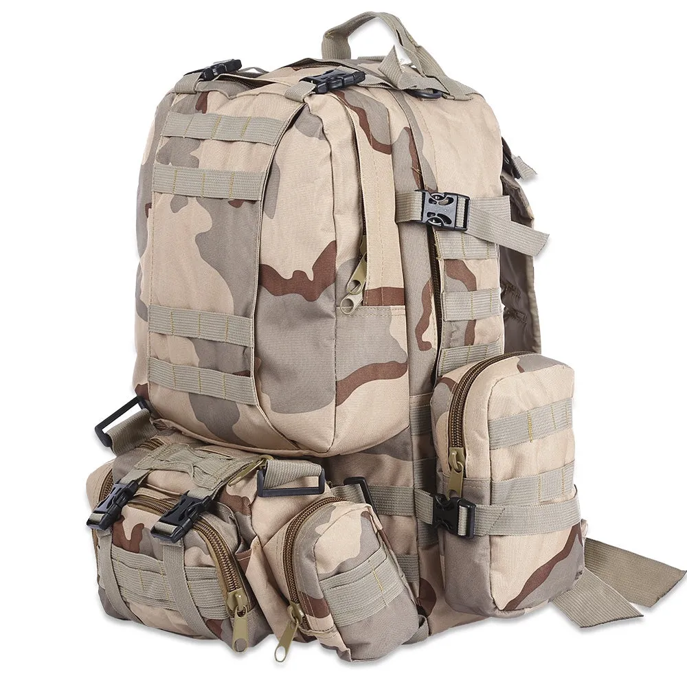for Backpack Multifunction Climbing Sport Outdoor Artistic flair Endless variety Hiking 50L Outlife Camouflage Camping Molle