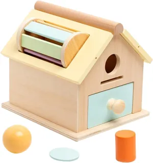 Funny Boys and Girls Plaything Montessori Toy Set Boys and Girls Sensory Toy Wooden Ball Coin Drop Game