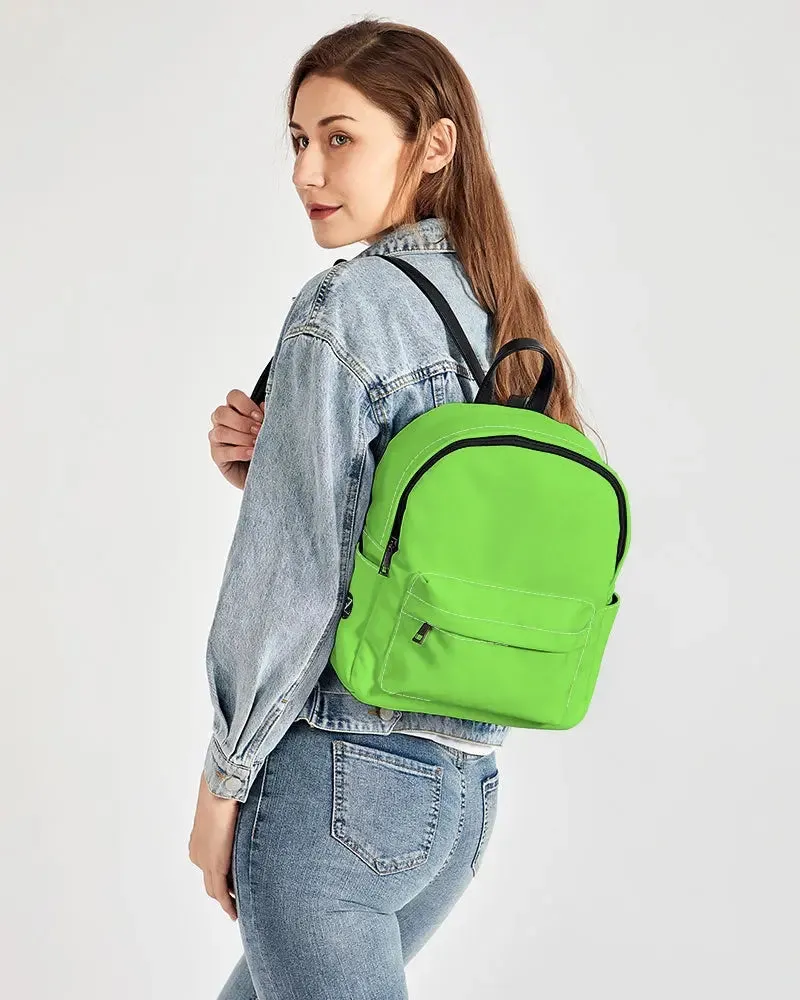 FZwear Lime Mini Canvas Backpack