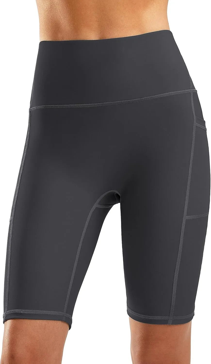 G Gradual Women's 9" High Waisted Swim Board Shorts Tummy Control Swimsuit Bottoms for Women with Liner Pockets