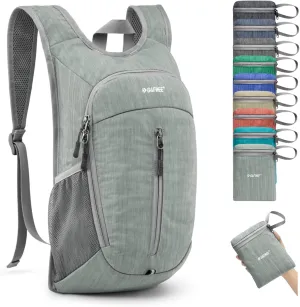 G4Free 10L Hiking Backpack Small Travel Hiking Daypack Lightweight Packable Backpack Casual Foldable Shoulder Bag