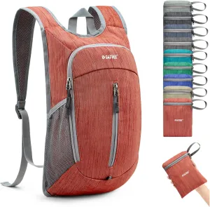 G4Free 10L Hiking Backpack Small Travel Hiking Daypack Lightweight Packable Backpack Casual Foldable Shoulder Bag