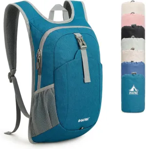G4Free 12L Hiking Backpack, Lightweight Small Hiking Daypack for Outdoor Travel Mini Foldable Shoulder Bag