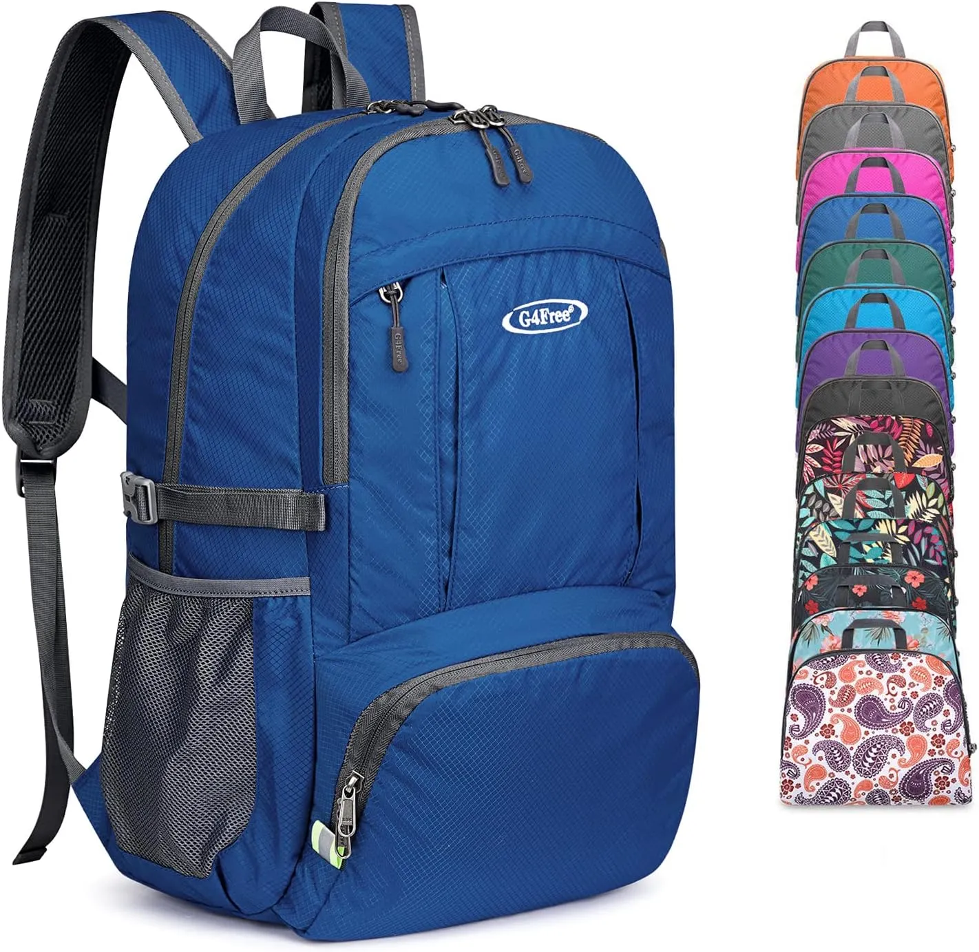 G4Free 40L Lightweight Packable Hiking Backpack, Waterproof Travel Daypack